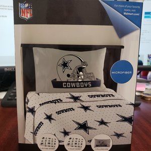 Dallas Cowboys 3 Piece Twin Bed sheet set